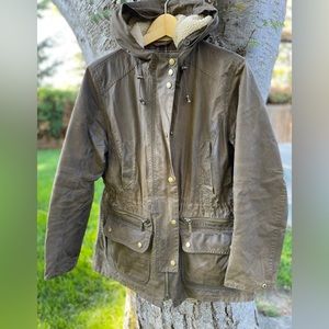 Barbour Women’s Kelsall waxed jacket, authentic, size UK 14/US 10